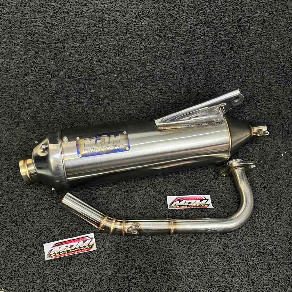 KNALPOT MIO MDM STAINLESS TIPE K1