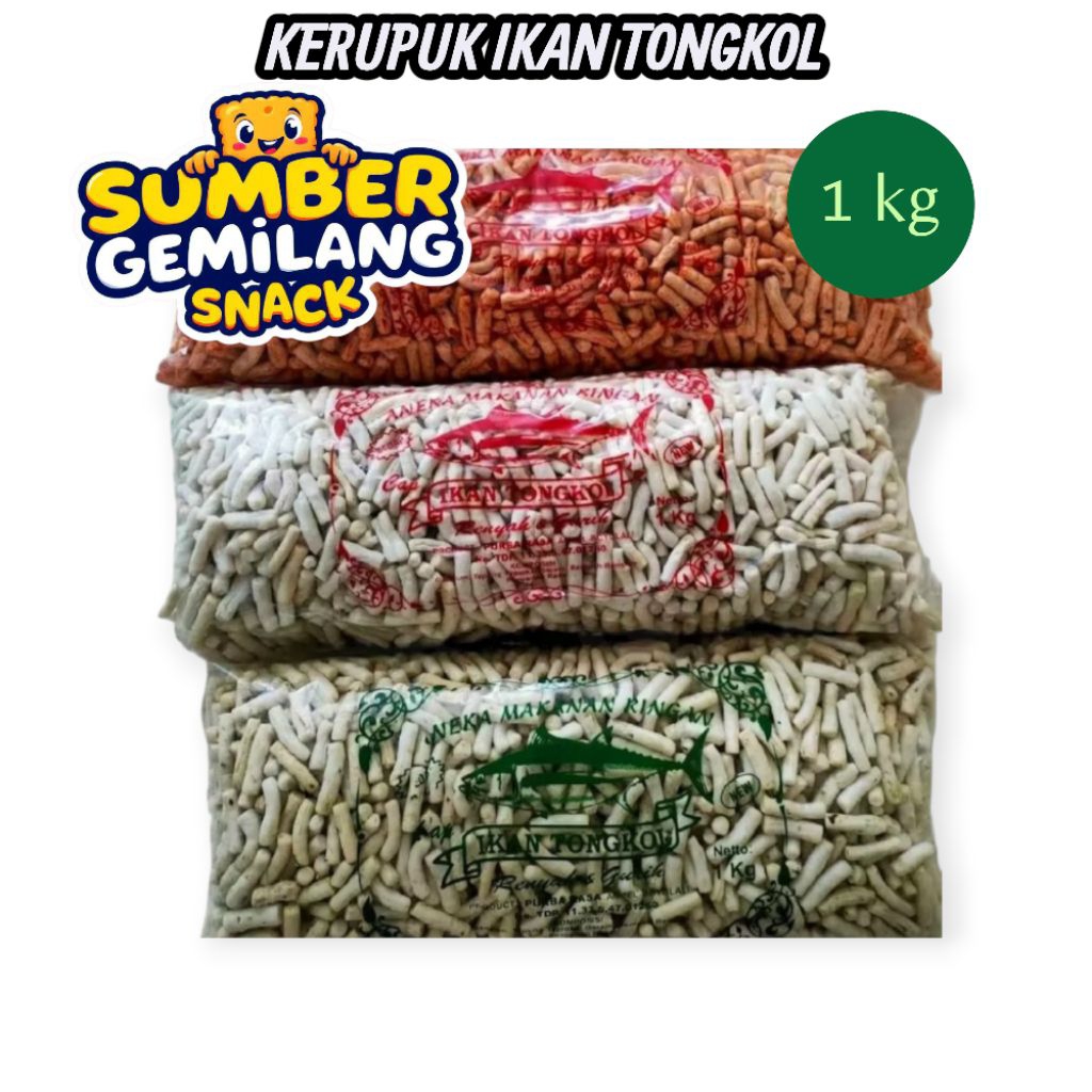 kerupuk tongkol 1 kg cap ikan tongkol stik tongkol 1 kg cap ikan tongkol rambak tongkol 1 kg cap ika