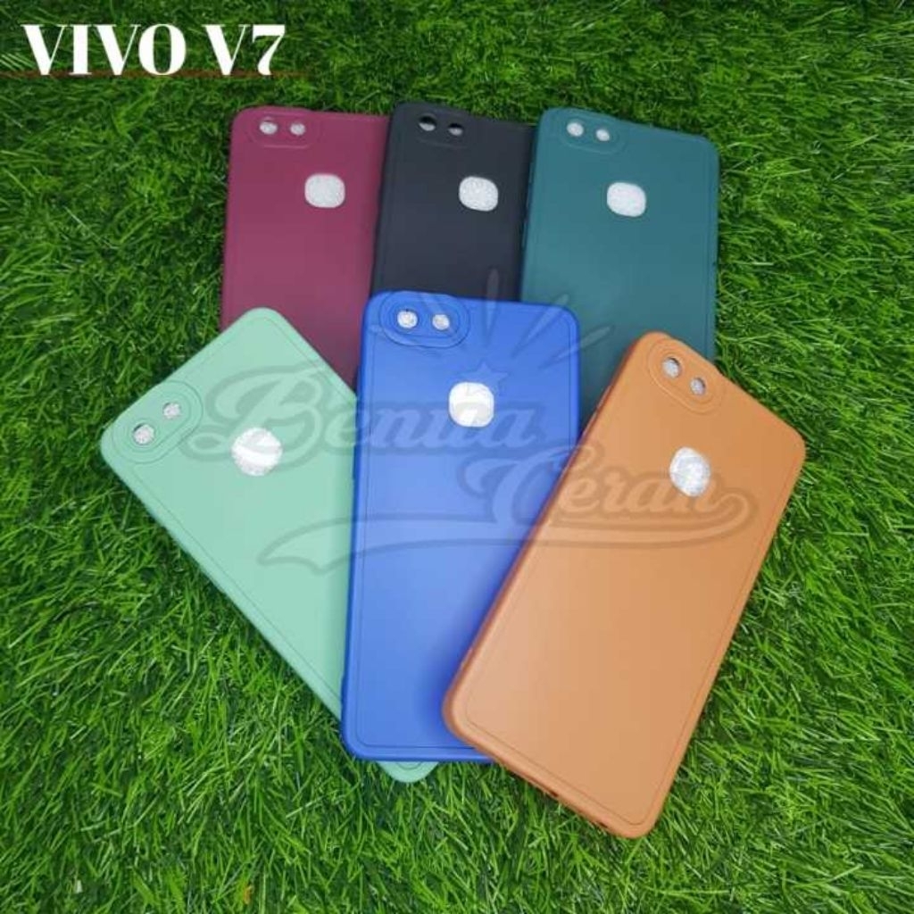 CASE VIVO V7 V7PLUS SOFTCASE MACARON PRO KAMERA