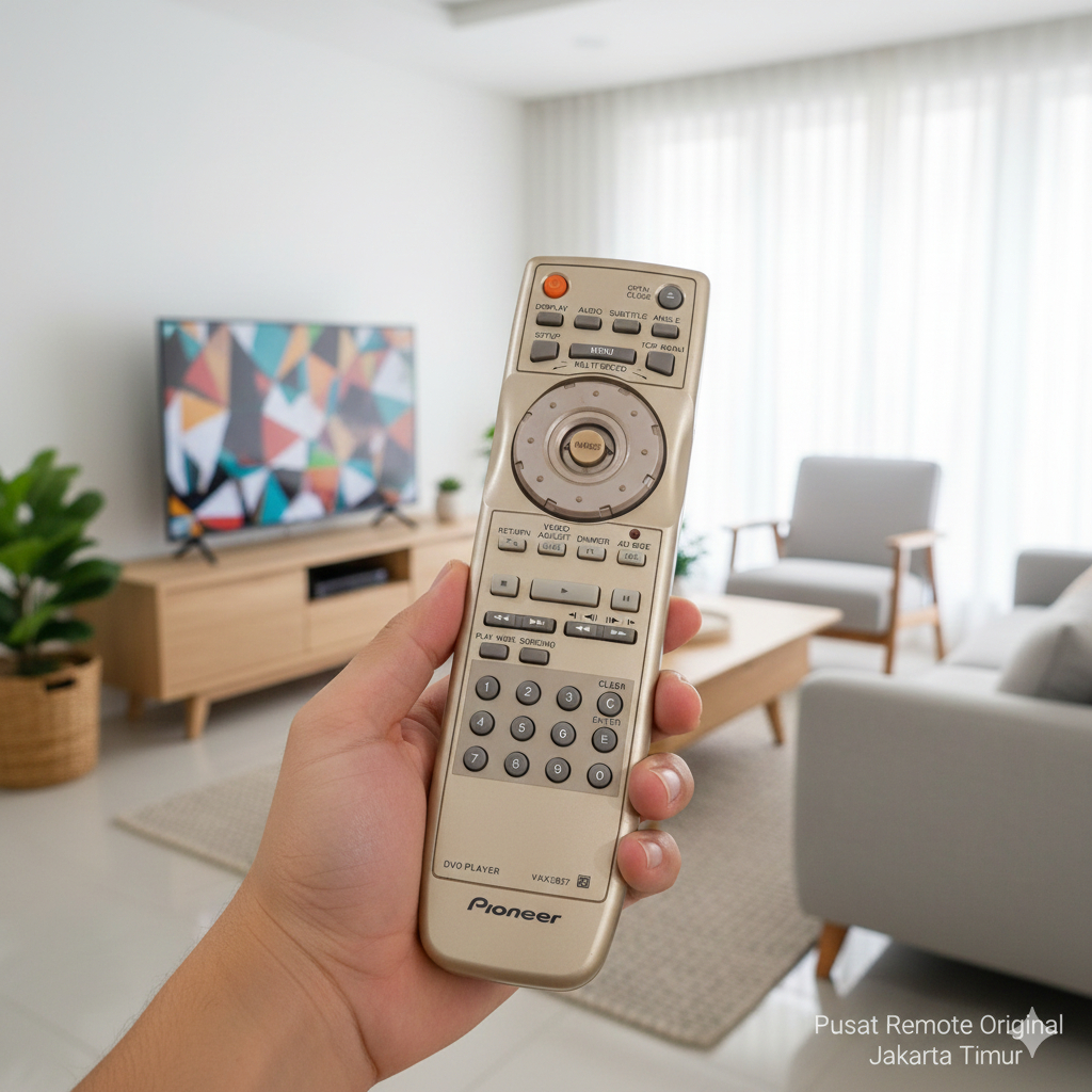 REMOTE REMOT DVD PLAYER PIONEER VXX2837 ORIGINAL