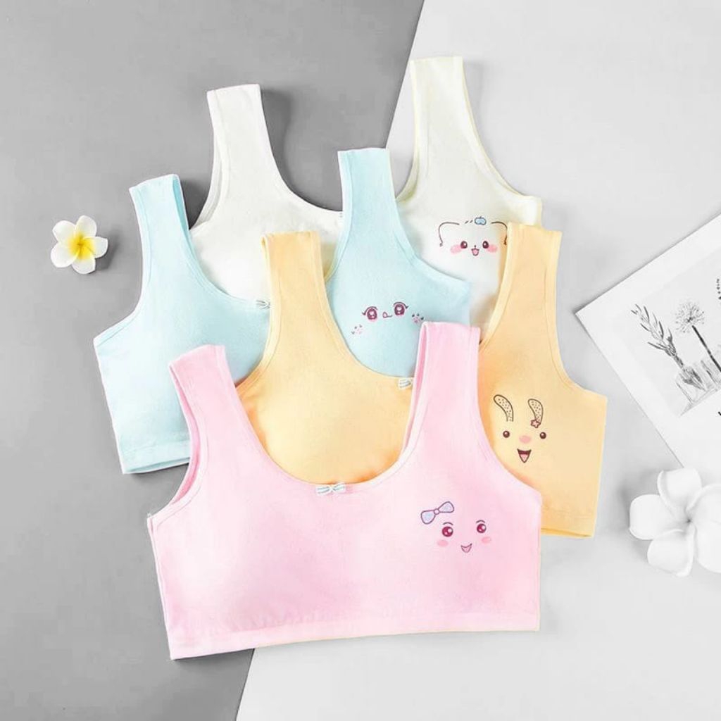 TERLARIS Miniset Busa Anak/Miniset BUSA Anak Remaja/Miniset Anak Perempuan/Bra Anak/Pakaian Dalam An