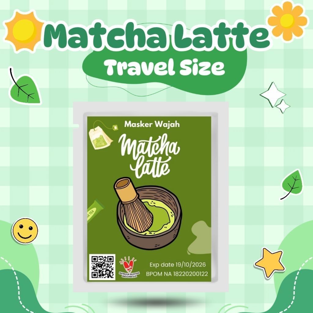 (5gr) MASKER WAJAH ORGANIK TRAVEL SIZE/MASKER ORGANIK ANAK/MASKER WAJAH ORGANIK TERLARIS/MASKER WAJA