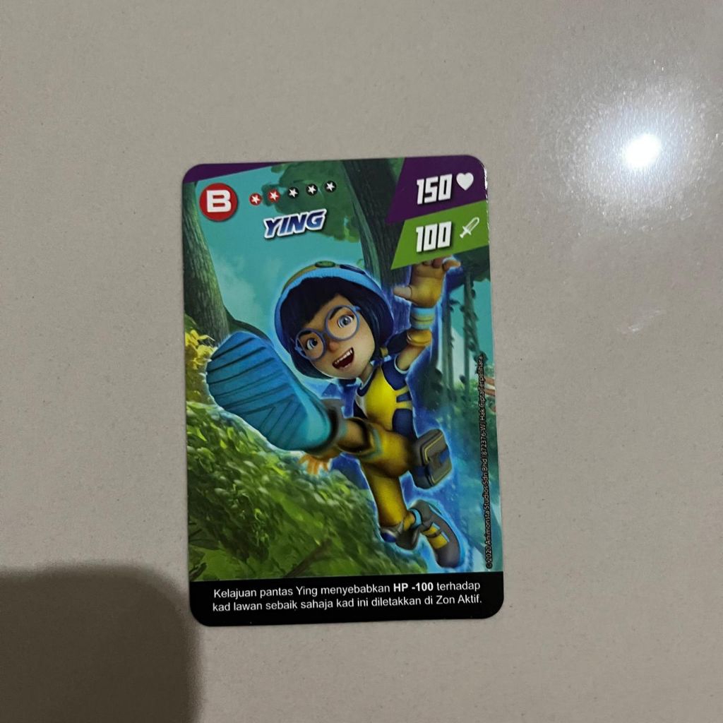 Kartu Ying Pek Impak 2020 asli Malaysia.