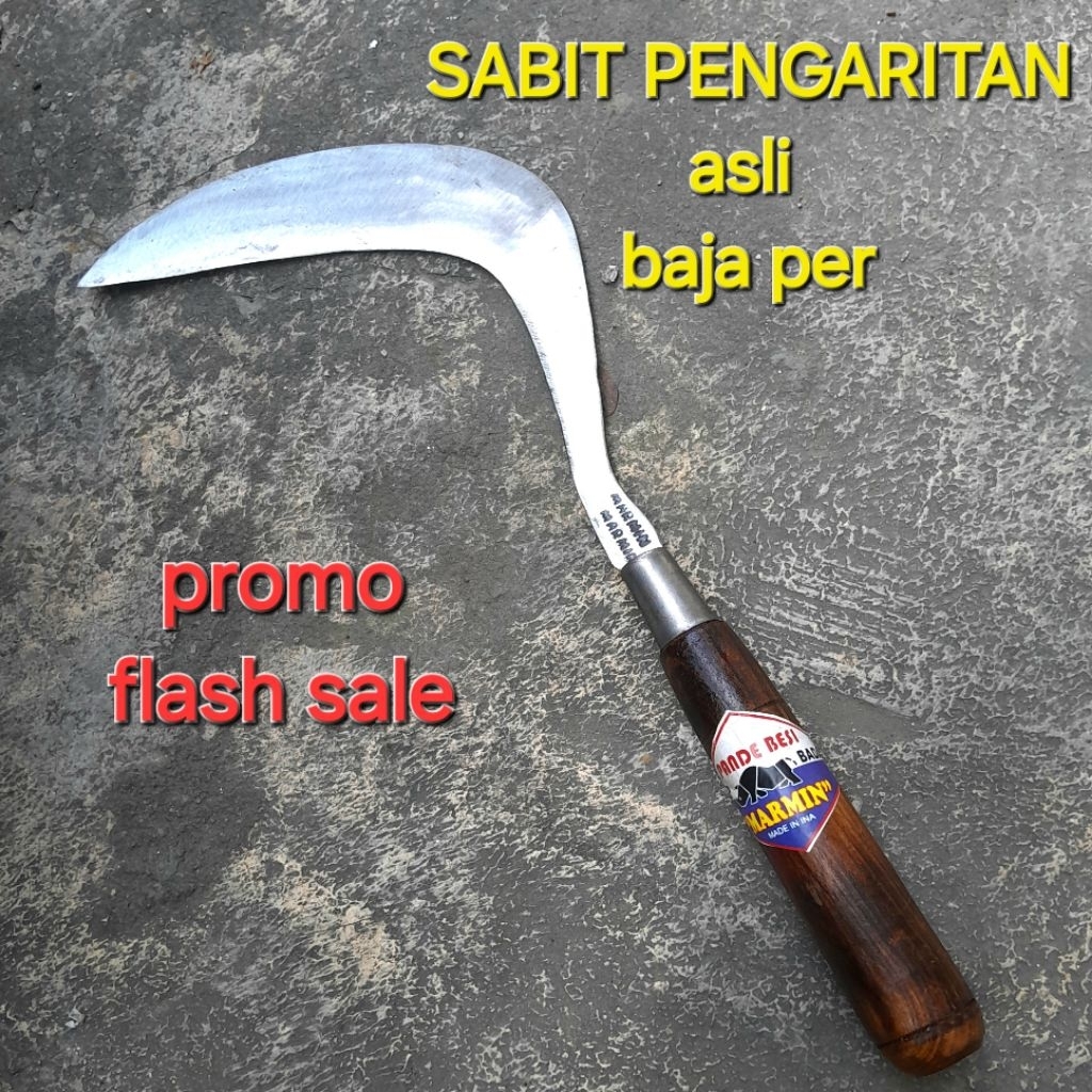 Sabit Rumput baja asli super tajam jawa