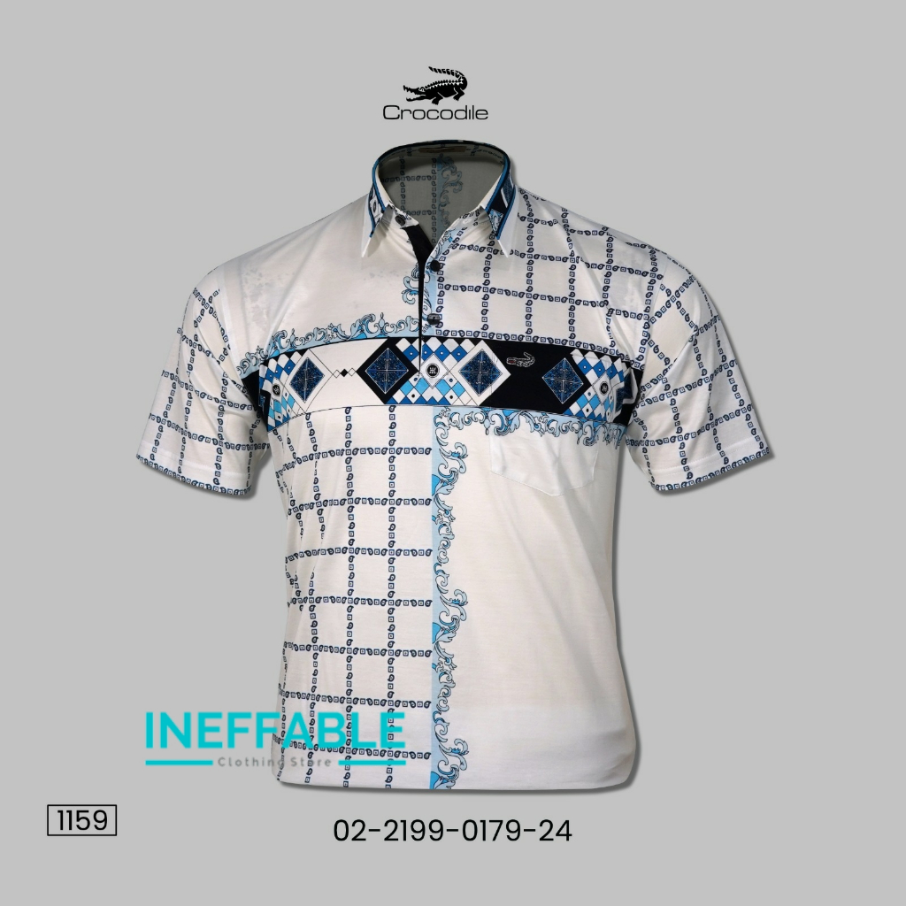 Kaos Crocodile Platinum / Diamond Krah Kemeja 0179