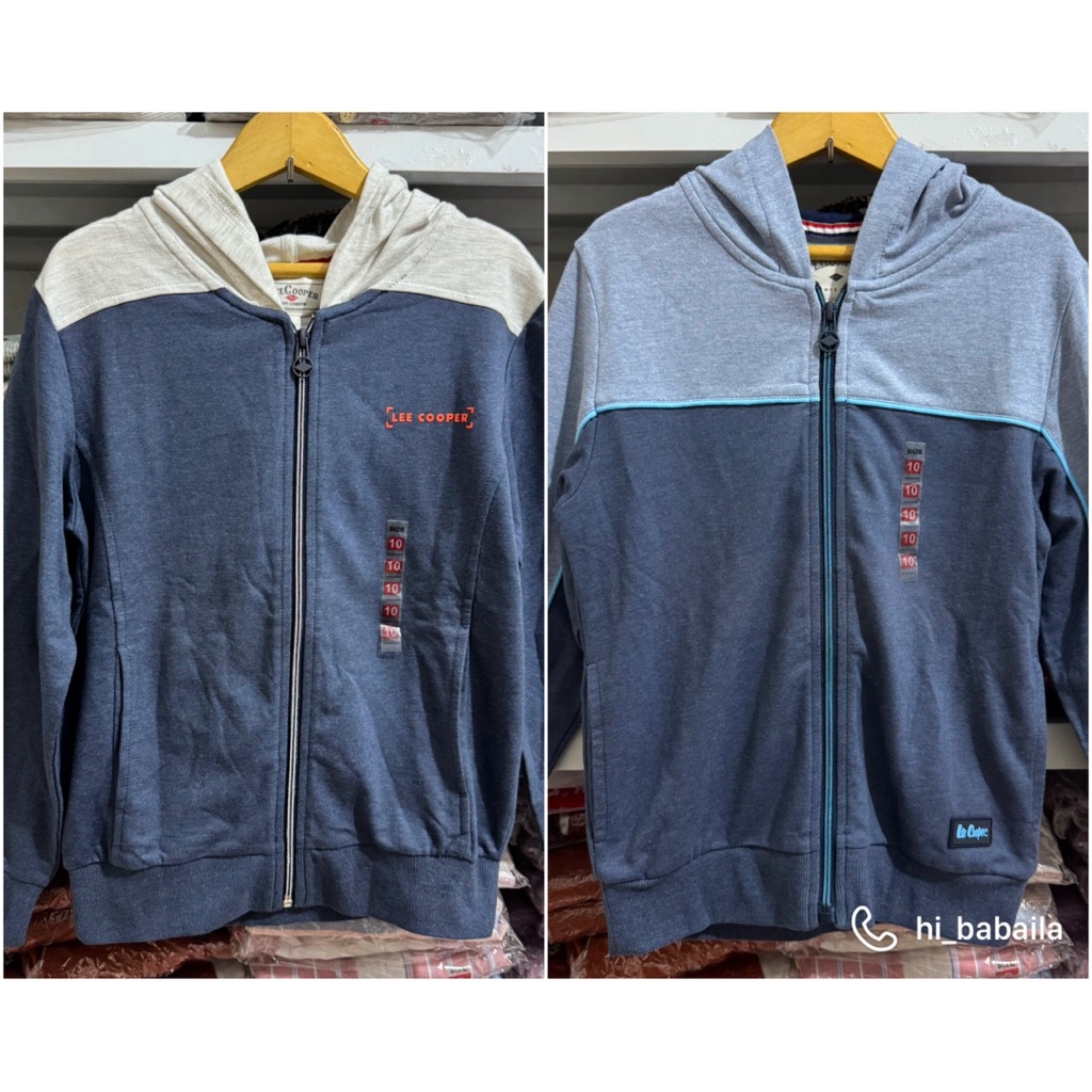 Lee Cooper Kids Jaket Hoodie Anak Laki-laki d042K 8062K