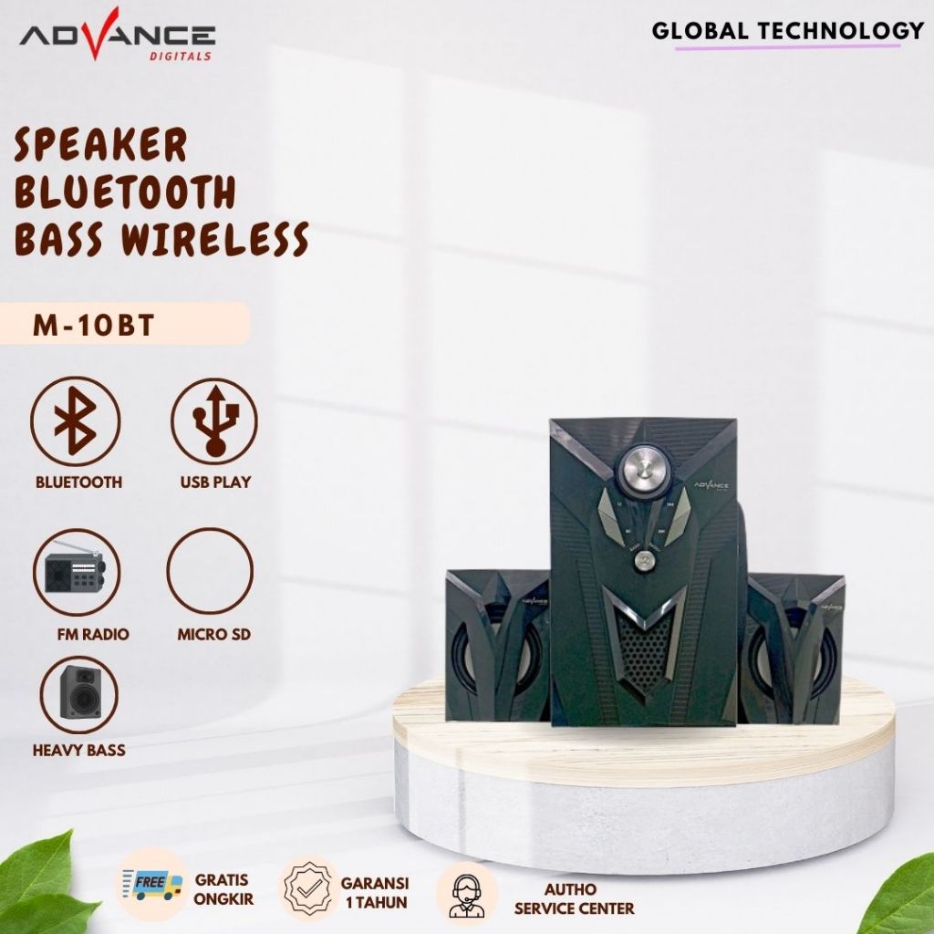 Advance Speaker Aktif Bluetooth M10BT