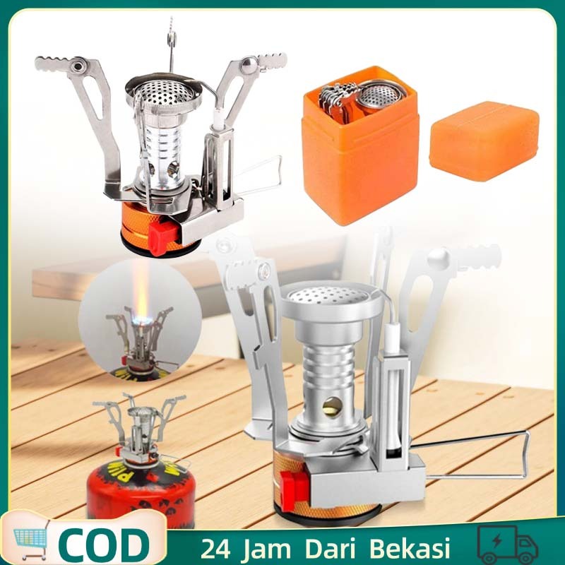 Kompor Mini Camping Full Set Kompor Camp Kompor Traveling Mini Kompor Portable Mini