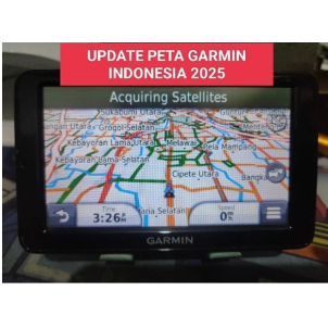 peta GPS Garmin nuvi edge 66s dll update map 2025 navigasi mobil motor micro sd