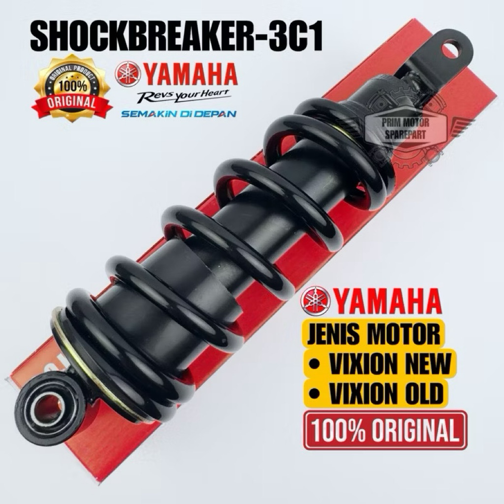 ORIGINAL SHOCBREAKER SHOK BELAKANG YAMAHA VIXION NEW, VIXION OLD, KUALITAS ASLI YAMAHA YGP 3C1