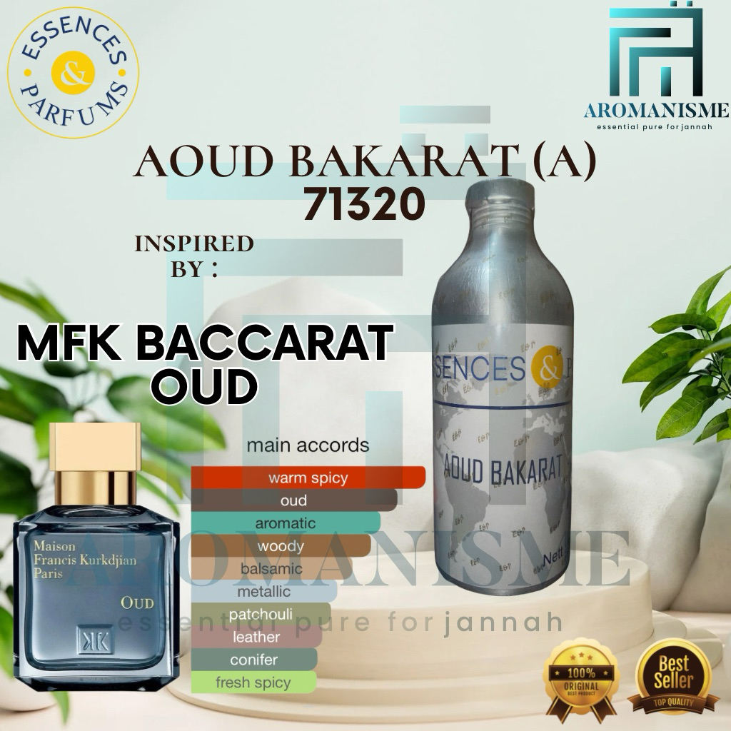 Bibit Parfum Bakarat Oud Essences Aoud Bakarat A 50ml / 100ml