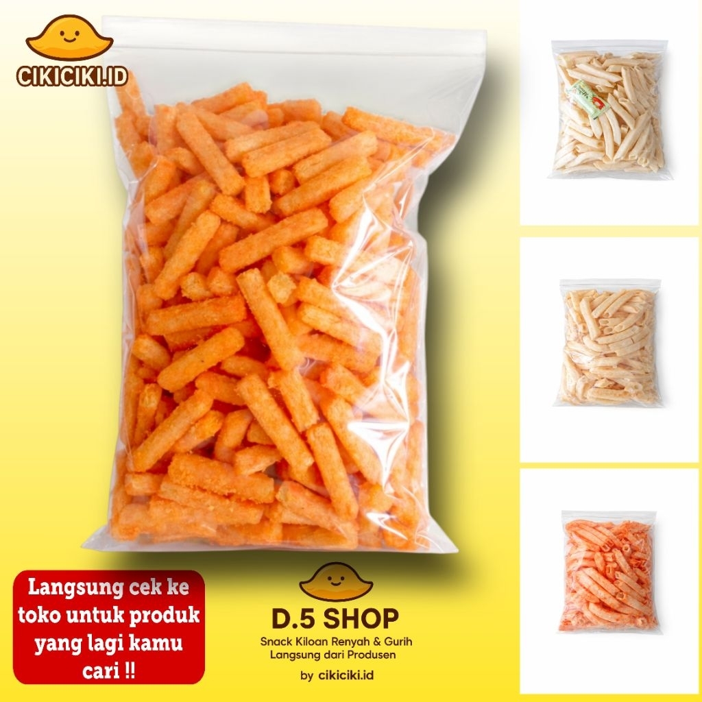 Stik Jagung Balado 200gram – Pedas Gurih Nagih | Camilan Kiloan | Snack Jagung Balado