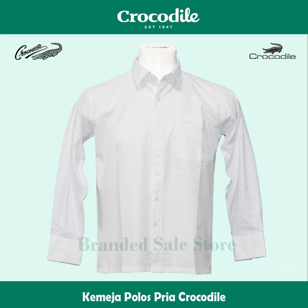 Kemeja Pria Lengan Panjang / Baju Lengan Panjang Crocodile 1047-080