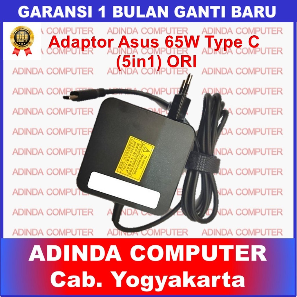 Adaptor Charger ASUS EXPERTBOOK FLIP B7402FEA B7402FBA Type C 65W