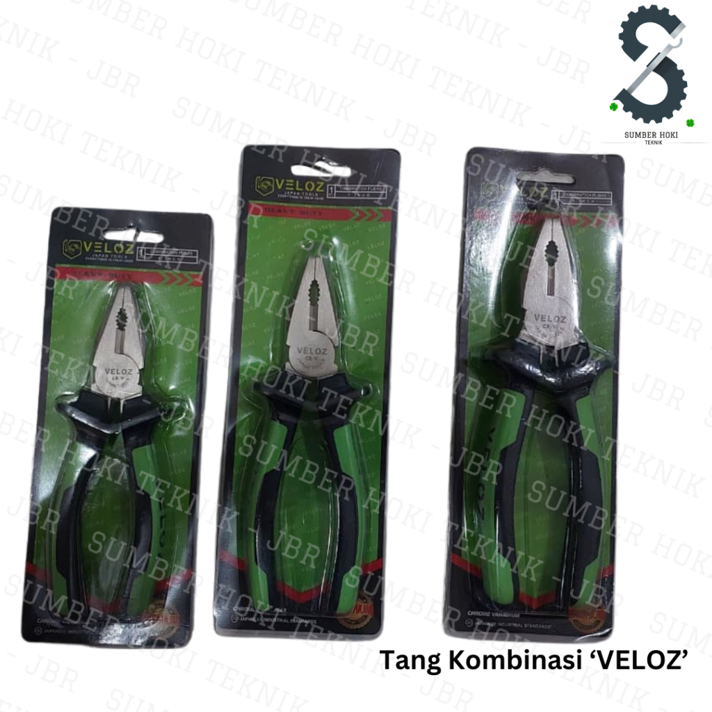 Tang Kombinasi VELOZ. Tang Kombinasi 6" / Tang Kombinasi 7", Tang Kombinasi 8" VELOZ. Tang Serbaguna