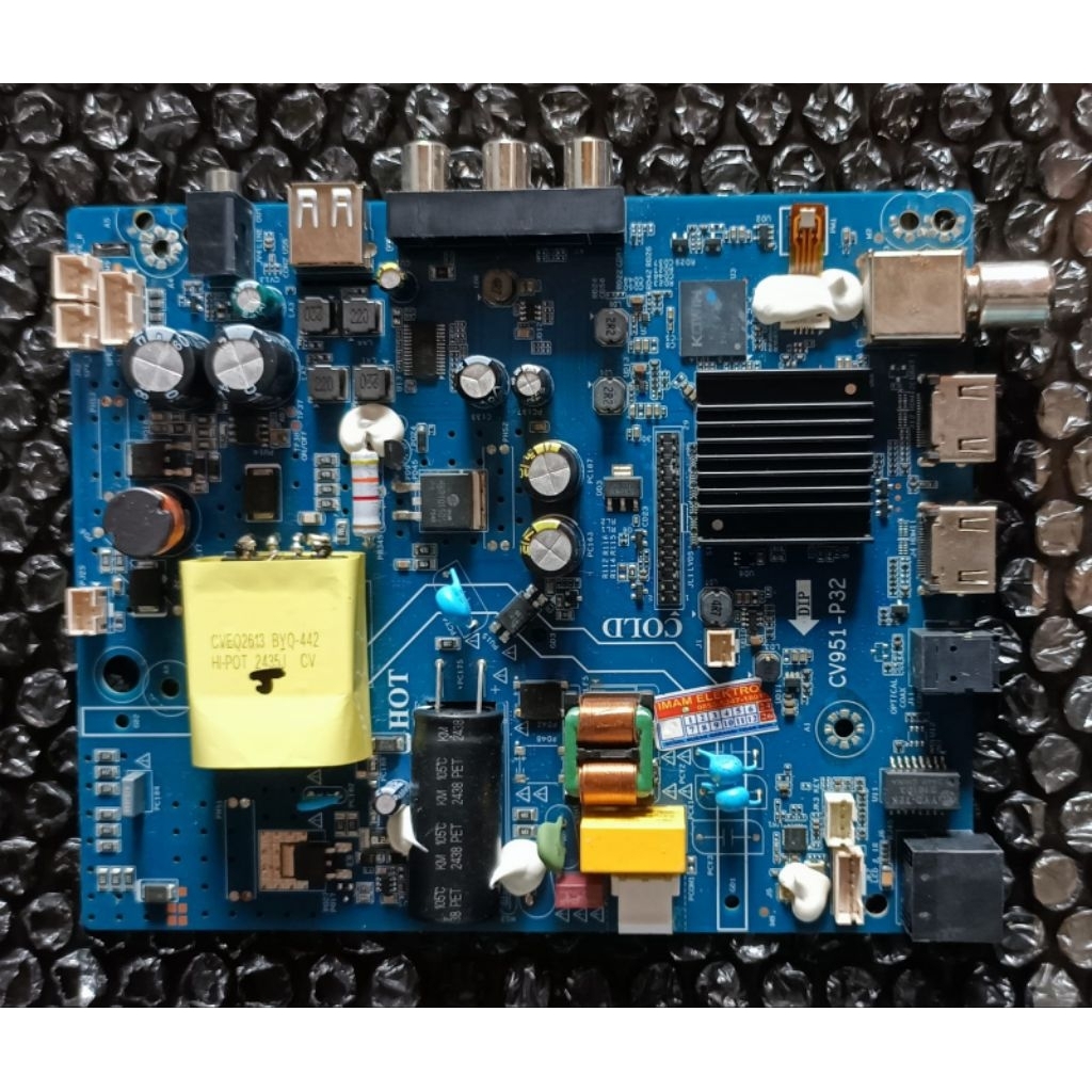 MB TV LED POLYTRON PLD-32CV1869/MAINBOARD MESIN POLYTRON