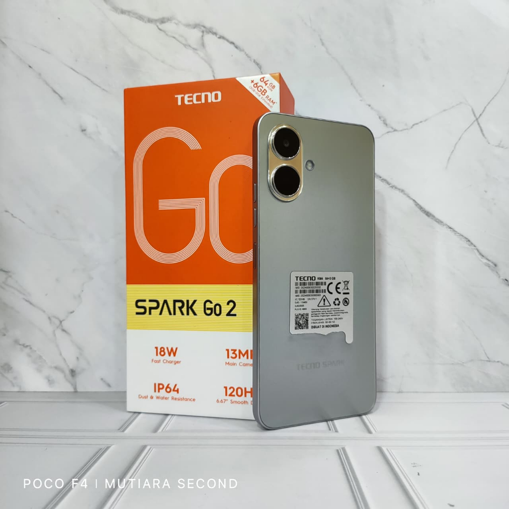 Tecno Spark Go 2 Ram 3GB Rom 64GB ( Second )