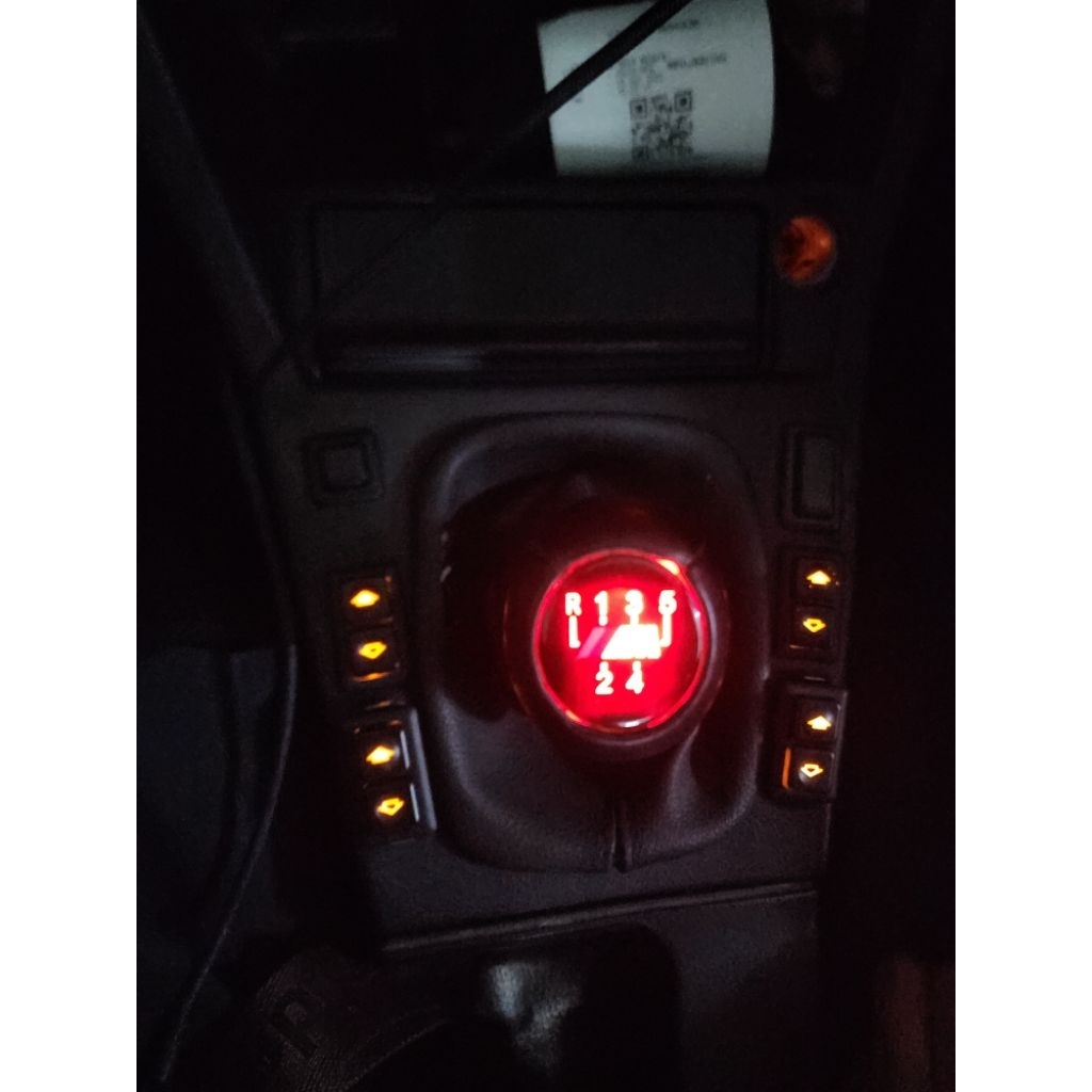 Shift Knob Illuminated BMW E30 & shift boot Manual 5 Speed