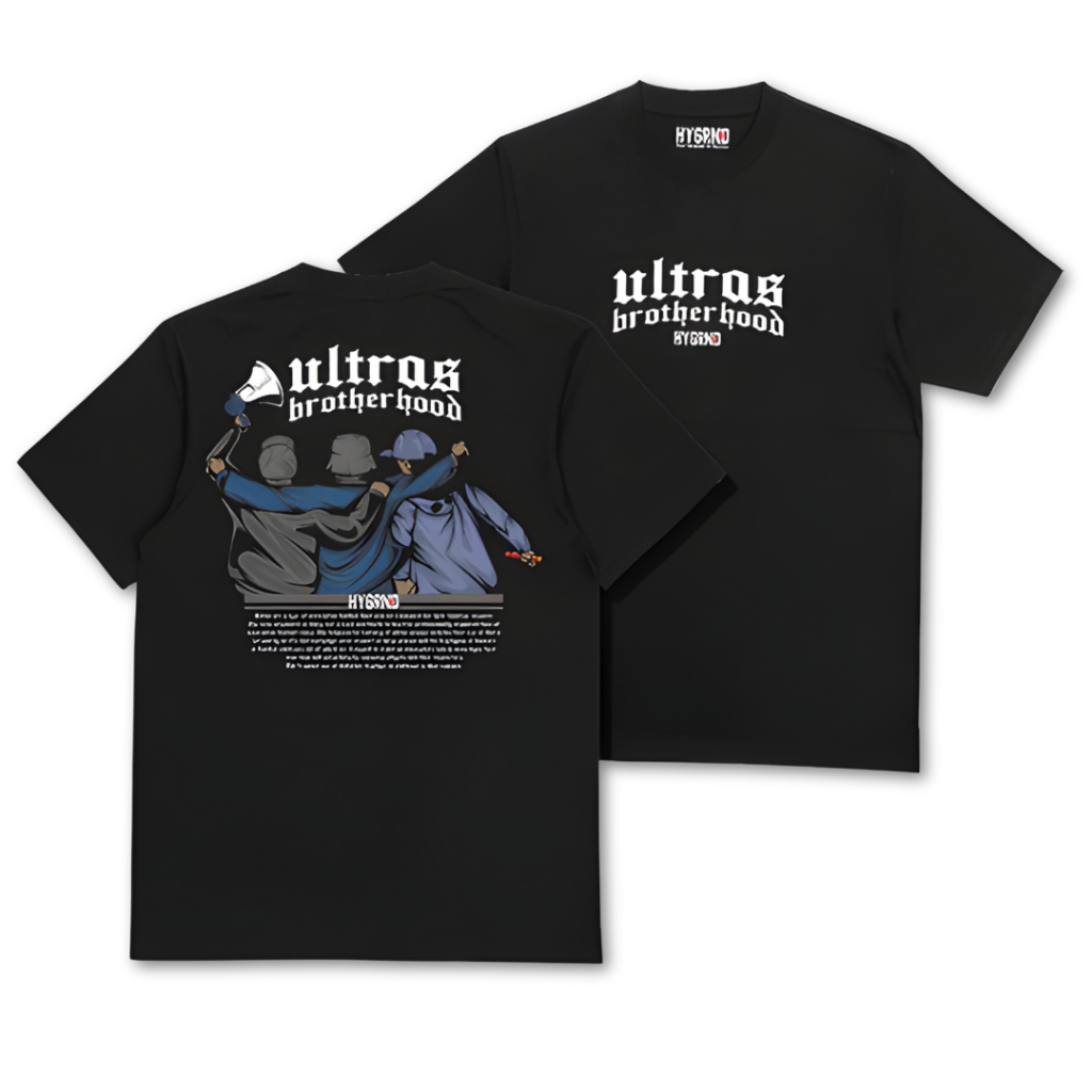 Kaos Casual "Ultras Brotherhood" - Kaos Football Culture/Hooligans/Ultras/Football Casual