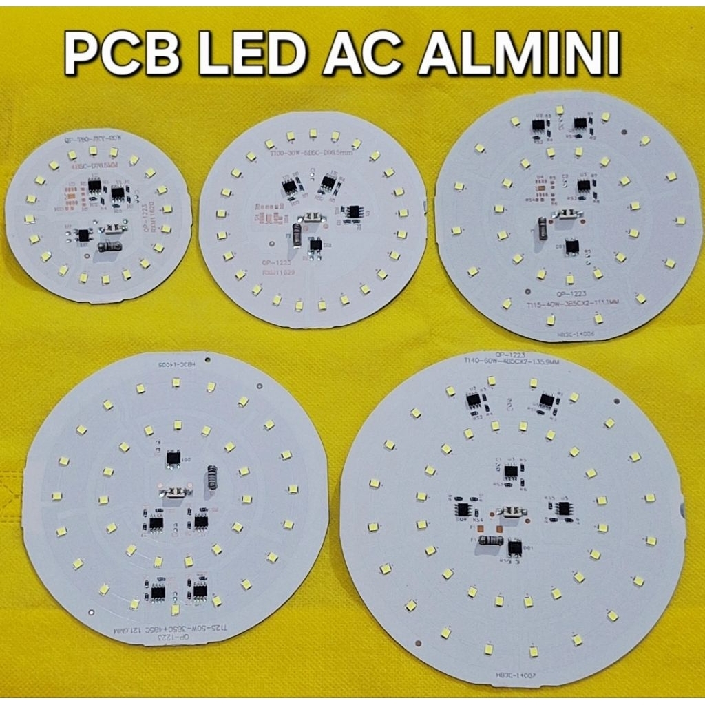 PCB LED AC ALMINI CAPSULE 20 30 40 50 60 WATT