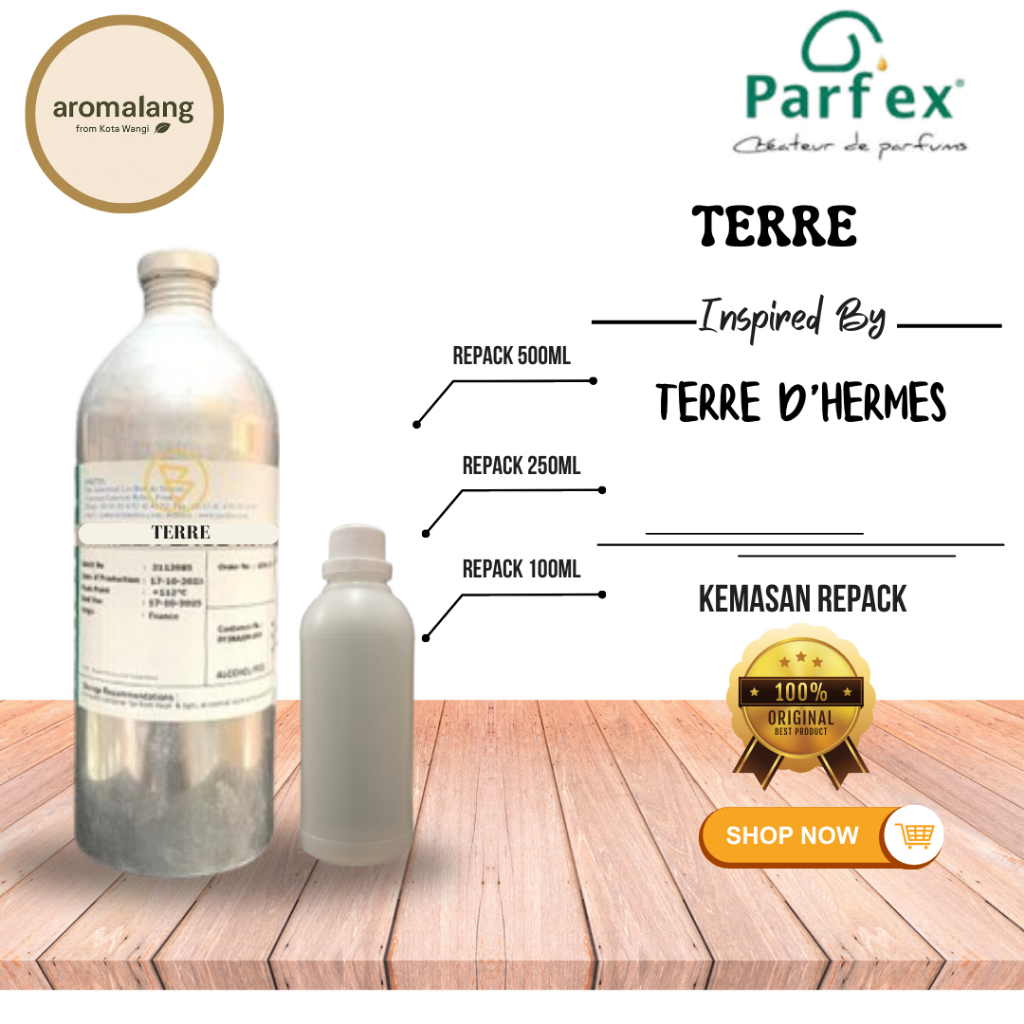 TERRE BY PARFEX PARFUM BIBIT | REPACK 500ML | REPACK 250ML | REPACK 100ML