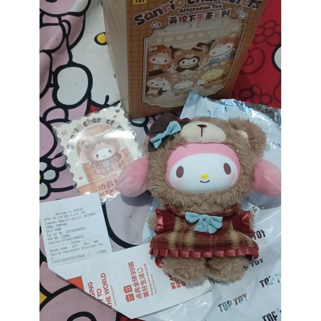 Blind Box Sanrio Top Toy || My Mellody Afternoon Tea