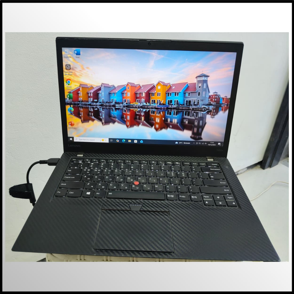 Lenovo T460S 20GB/256GB Intel Core i5 Gen 6 Warna Hitam Original Bekas