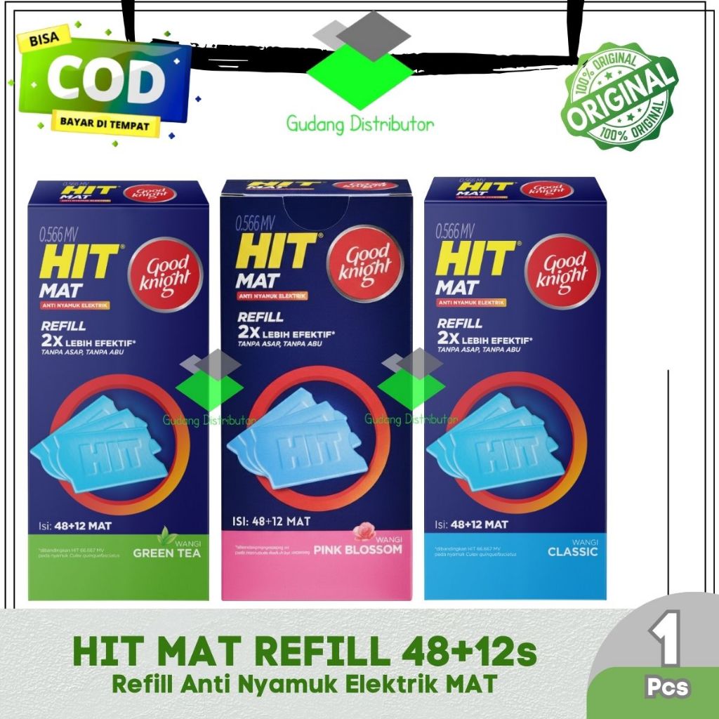 HIT MAT REFILL 48+6 (belum termasuk alat)