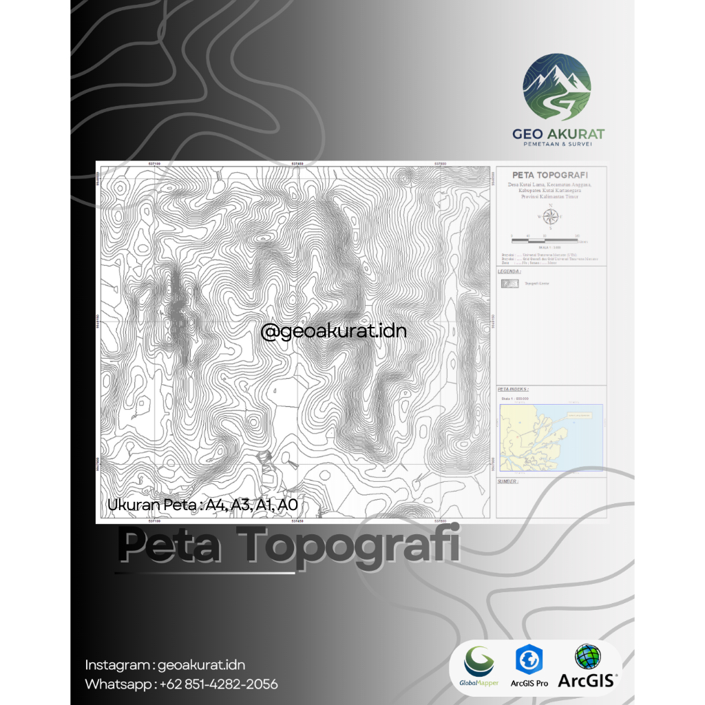 [Geoakurat.idn] Peta Topografi