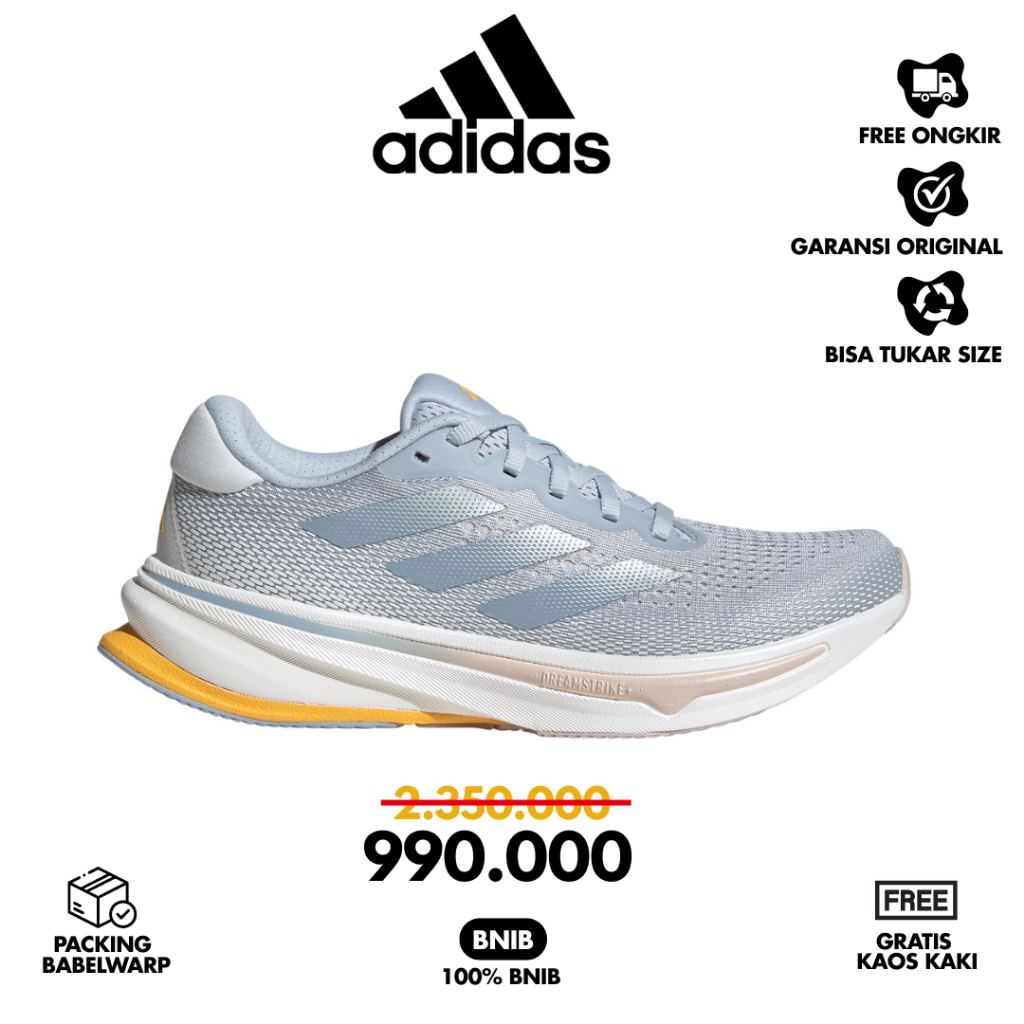 Adidas Supernova Rise Running Shoes - Blue Multicolor