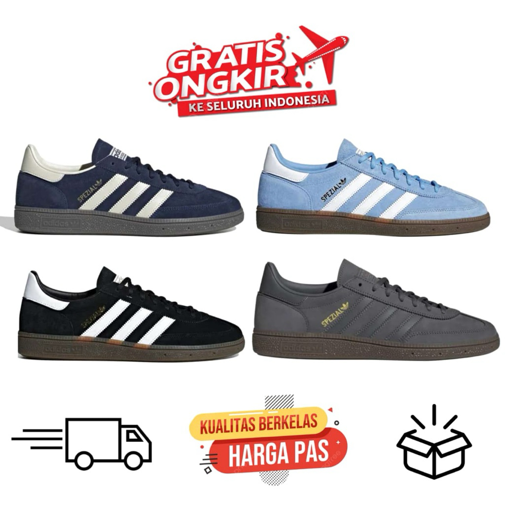 Sepatu Adidas Handball Spezial Casual Pria Wanita Nyaman Anti Licin Original