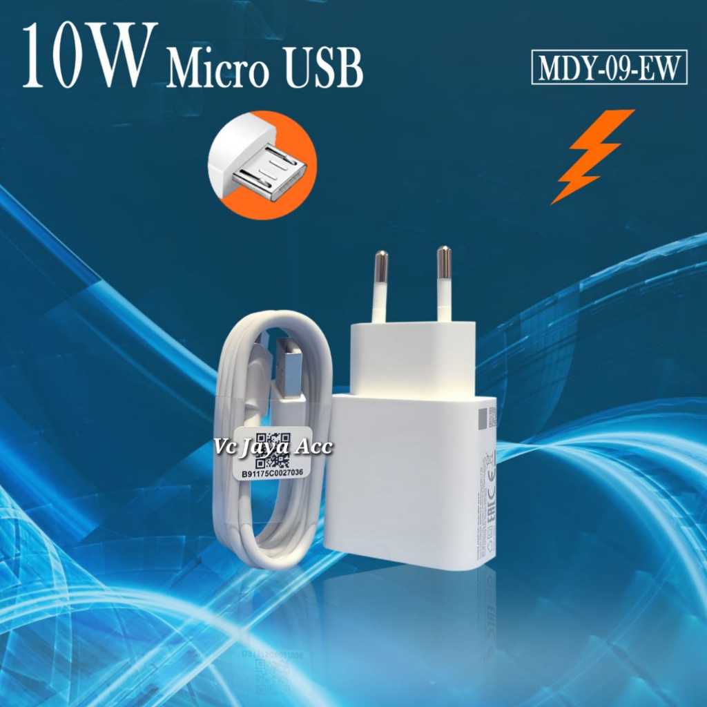 Charger Xiaomi Fast Charging 10W 18W 22.5W Type C & Micro