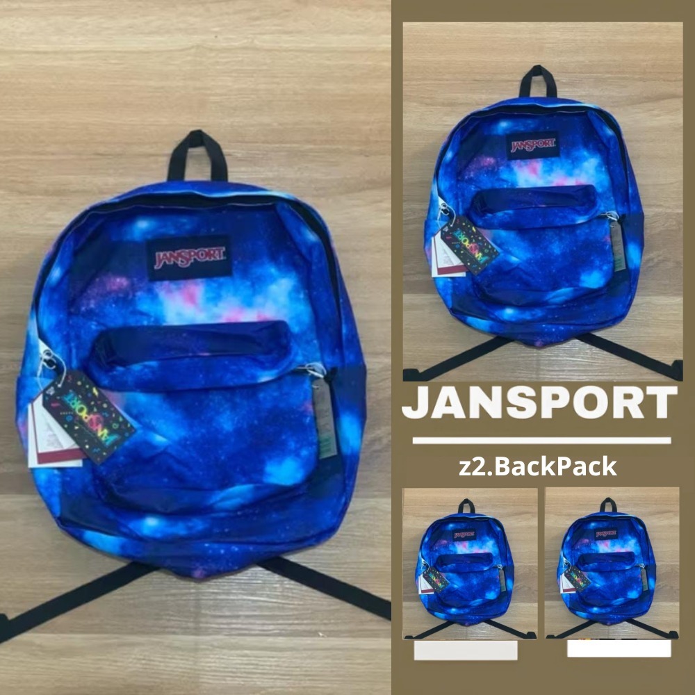 Tas Jansport Galaxy Blue Premium Ransel Jansport Superbreak Backpack