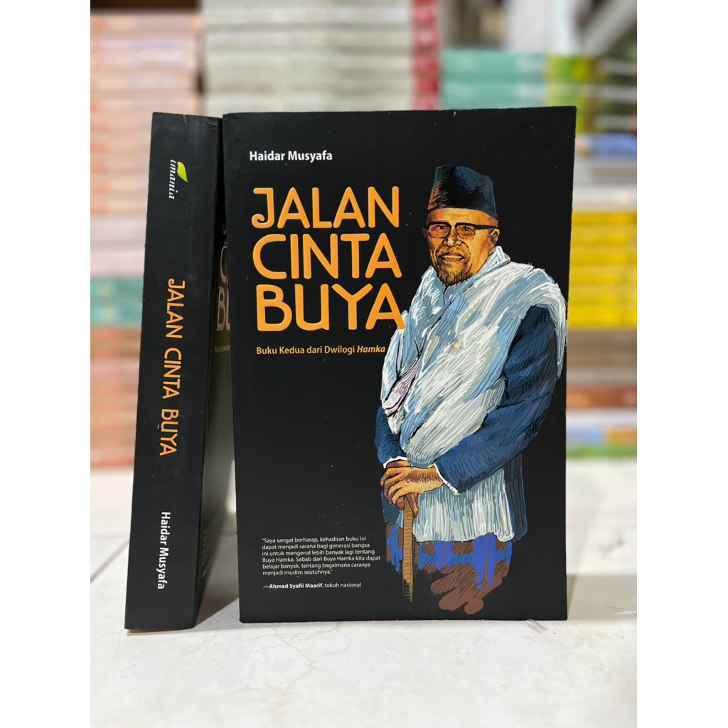 PROMO BUKU MURAH ORIGINAL / NOVEL BIOGRAFI / SEJARAH / JALAN CINTA BUYA - HAIDAR MUSYAFA