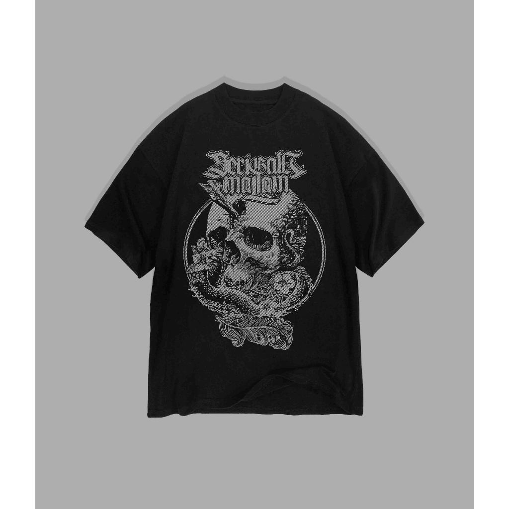 KAOS BAND SERIGALA MALAM - SKULL SNAKE