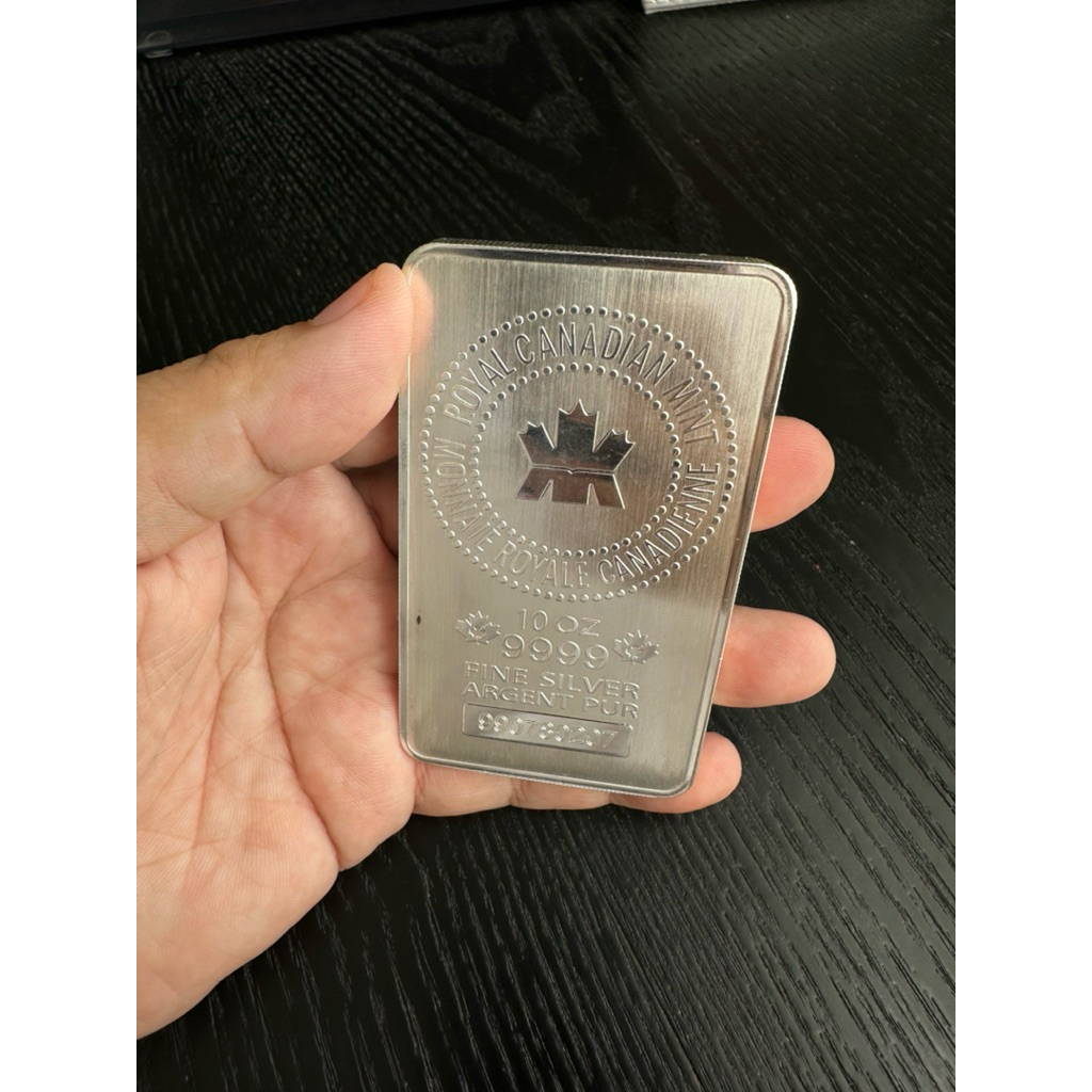 Silver Perak Murni Royal Canadian 100oz atau 311gr