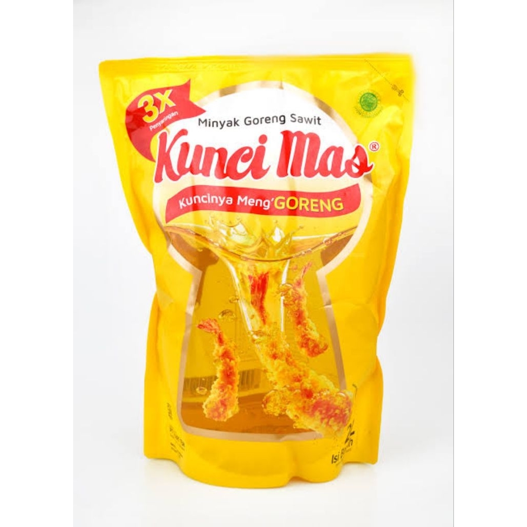 MINYAK GORENG KUNCI MAS 2LTR