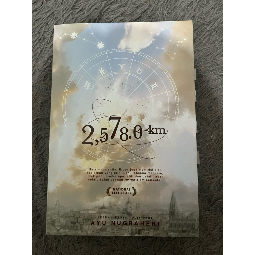 NOVEL 2,578.0 km (novel au) by ayu nugraheni PRELOVED