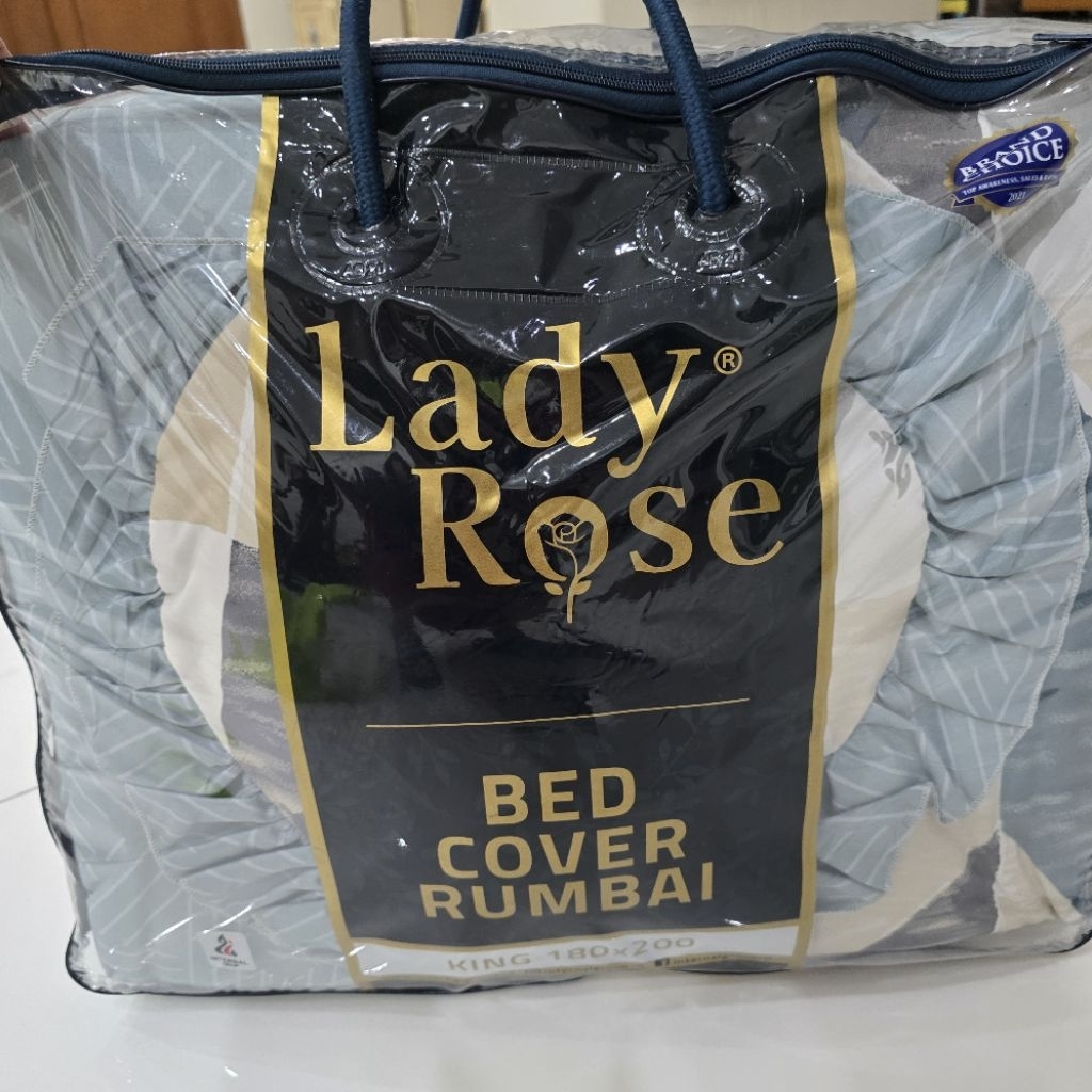 Lady Rose Bedcover King 180x200 – Rumbai Elegan