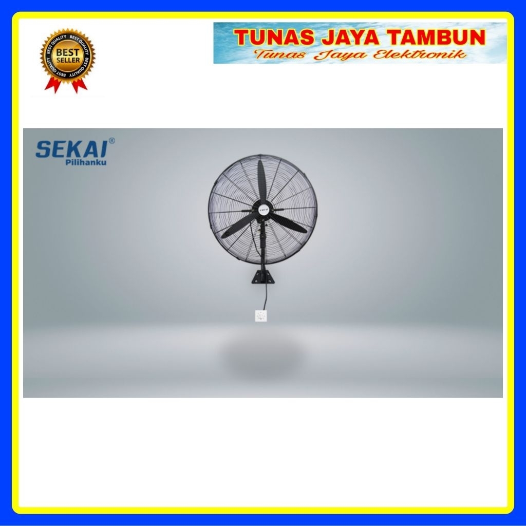 TORNADO WALL FAN SEKAI IWF 2639 / KIPAS ANGIN INDUSTRIAL SEKAI 26 INCH / SEKAI IWF-2639 WALL FAN