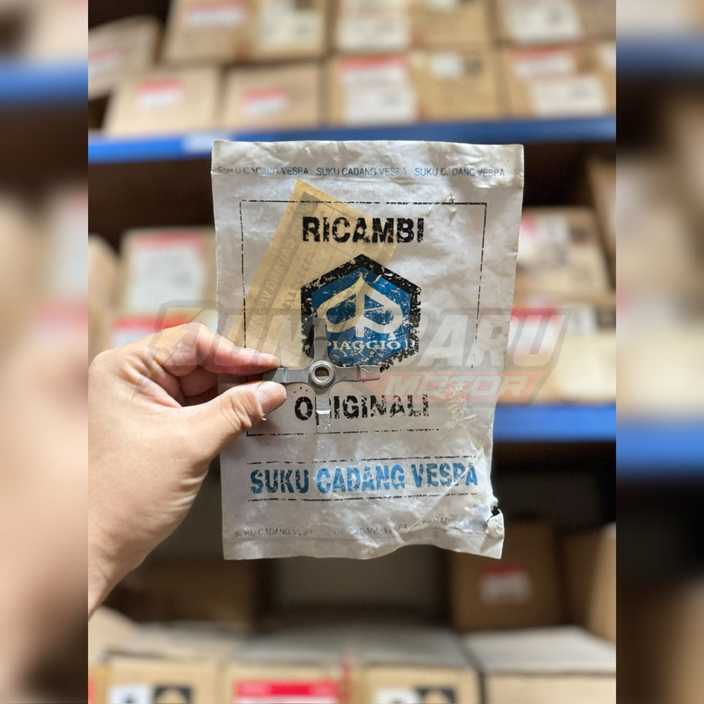 GIGI SILANG / PALANG KRES/ SILANG 4 VESPA SPRINT PX150 P/A PIAGGIO ORIGINAL SUKU CADANG VESPA ( STOC