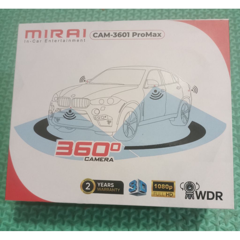 kamera Mirai 360° pro max lensa Sony camera Mirai cma-3601 promax 3D