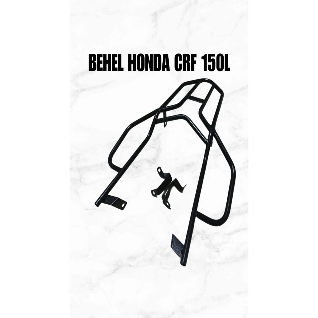 Behel HONDA CRF 150 L Behel belakang honda CRF 150 L Bracket CRF 150 L Behel Box CRF Behel Bagasi Re