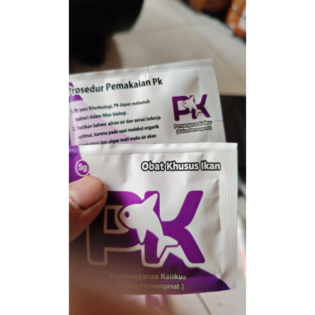 PK obat ikan peka obat ika pk koi 5 gr