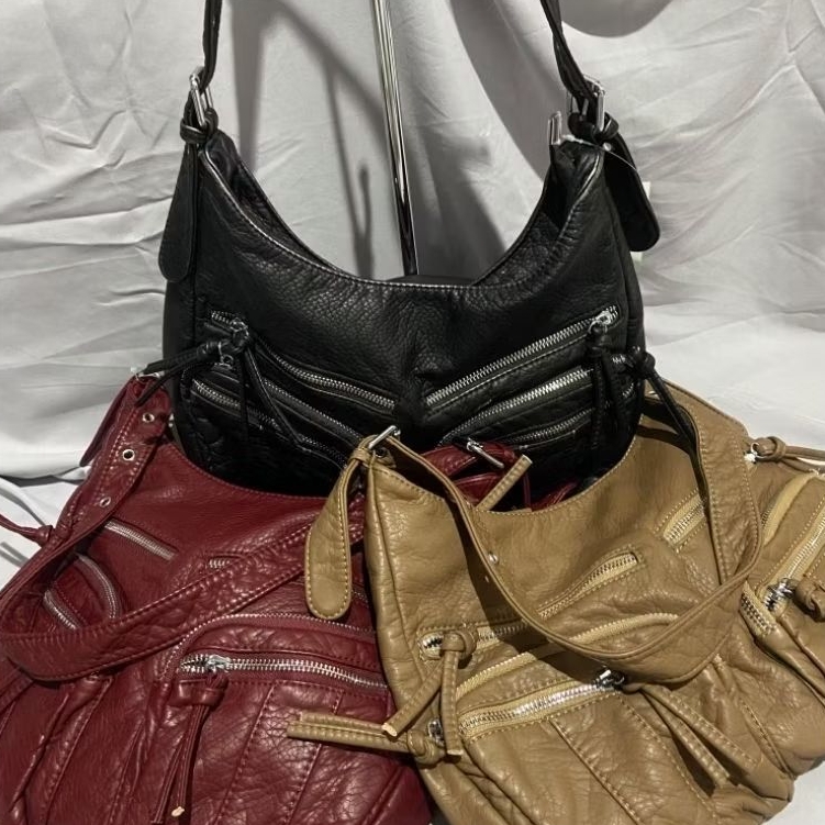 DUPE ACNE STUDIOS SHOULDER BAG TEXTURED LEATHER TAS BAHU WANITA