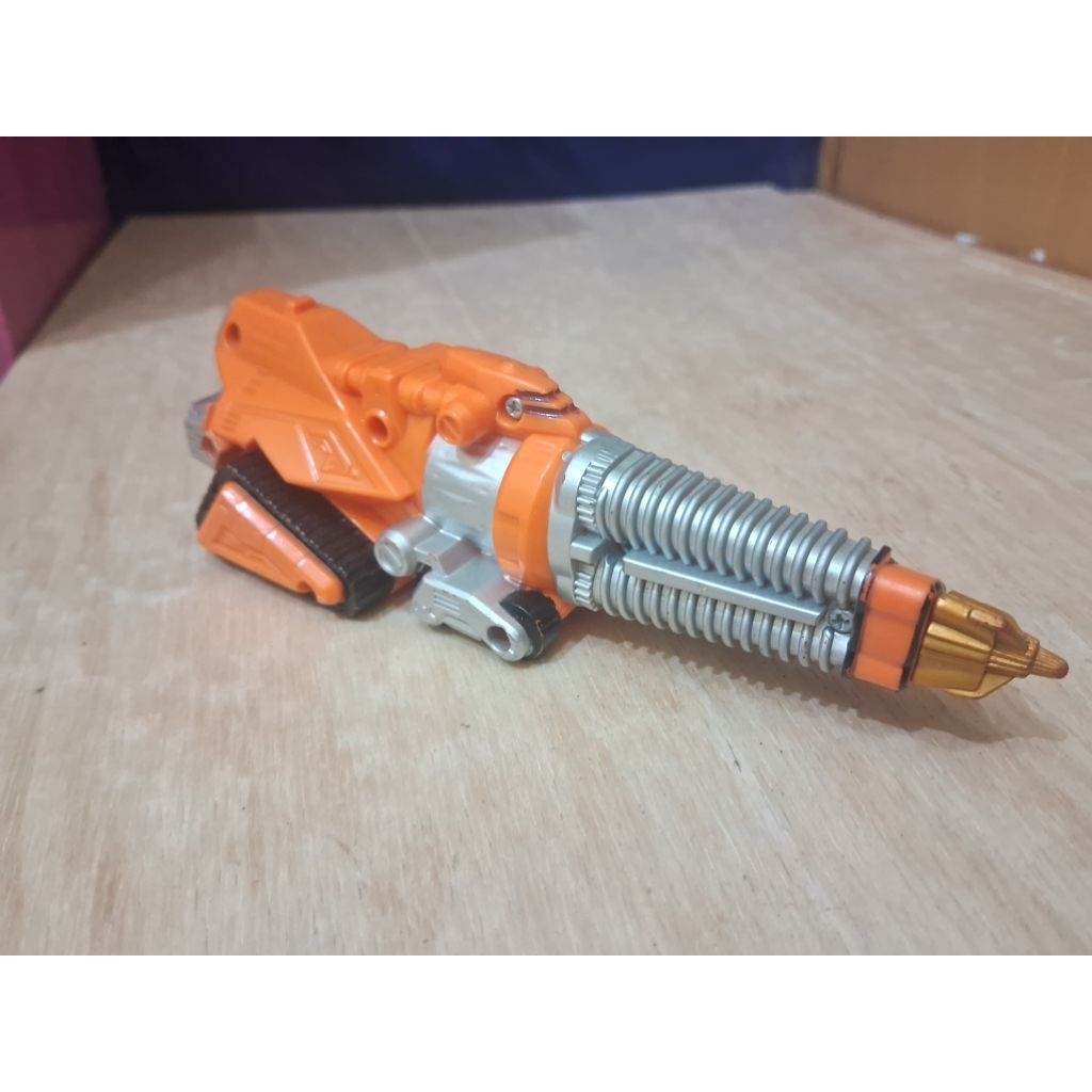 Part Zord Boukenger Overdrive GoGo Dril BANDAI 2006 Drill Driver Dual Drive Megazord Daitanken Robot