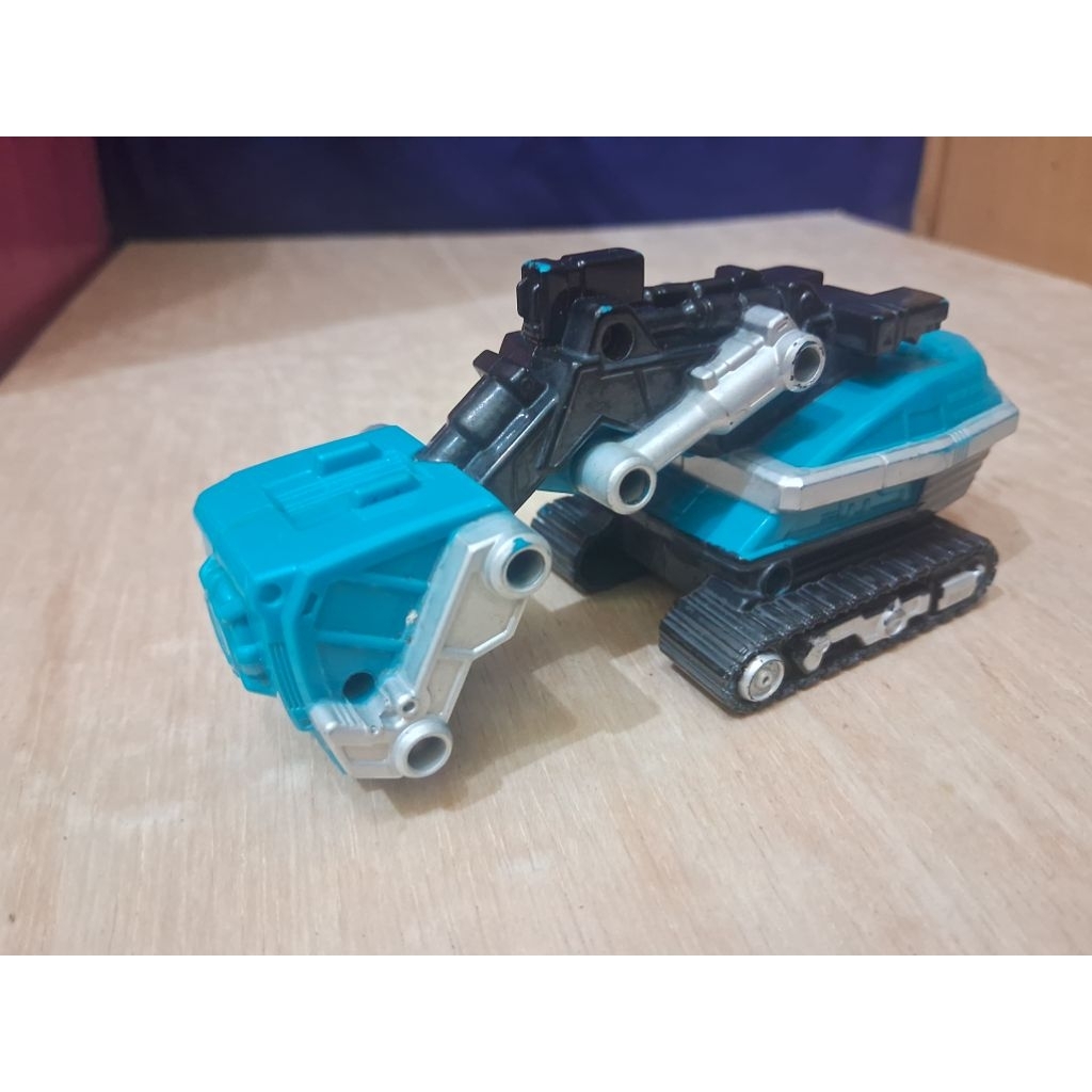 Mainan Jadul Part Zord GoGo Shovel Boukenger Rangers Overdrive Bandai 2007 Robot DX Shovel Driver Su