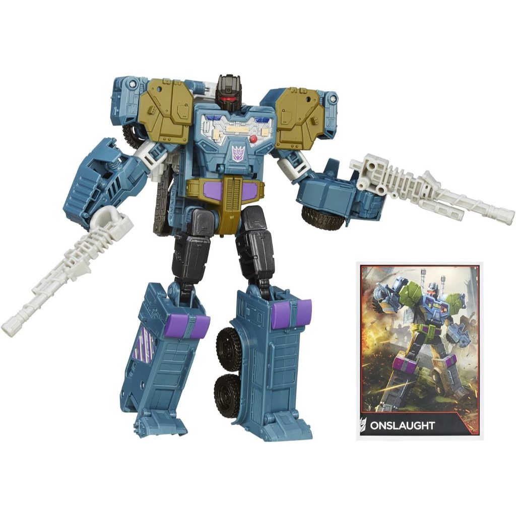 Transformers Generations Combiner Wars Voyager Class Onslaught Figure