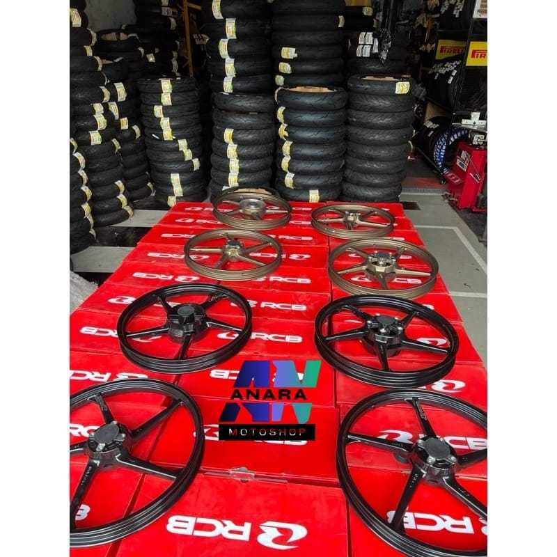 VELG MX KING UKURAN 160/160 RCB SP500 VELG RCB MX KING SP500 UKURAN 160 160 RING 17 4 BAUT ORIGINAL 