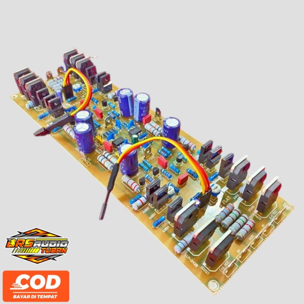 KIT DRIVER NKRI BADAK FLAT BTL BRIDGE plus INBAL dan BIAS SERVO PCB FIBER fr4